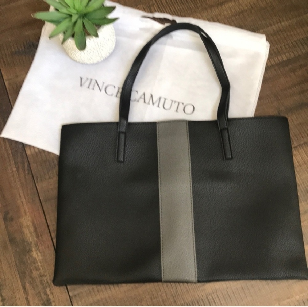 Vince Camuto Luck Tote in Black NEW